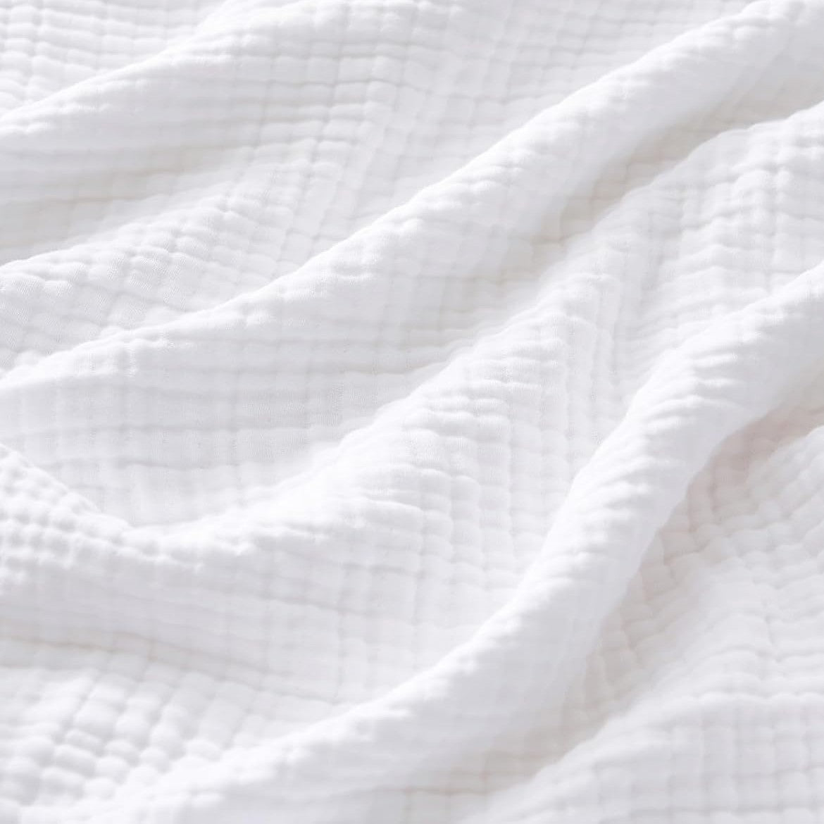 Le tissu des langes de bébé, en grand